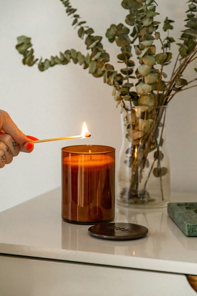 A gentle facial ritual with a warm headband